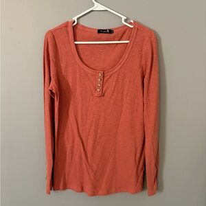 Kissfix Coral Long Sleeve Tee